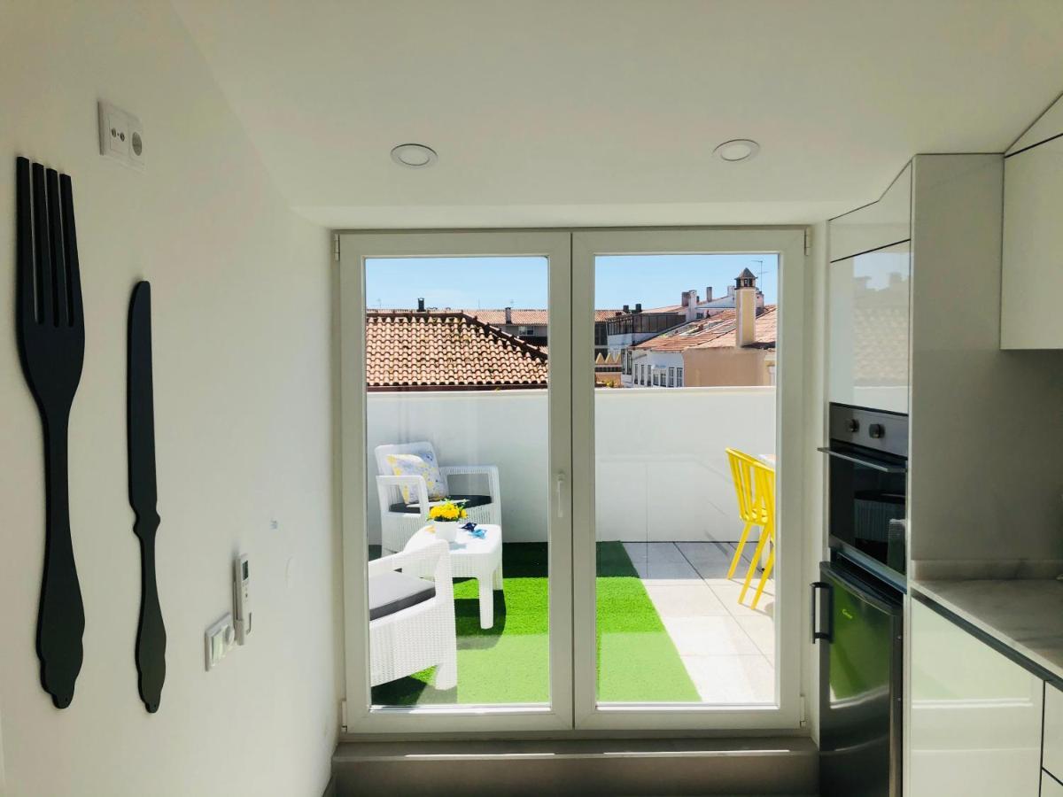 Central Tiled Apartment Aveiro Exteriér fotografie