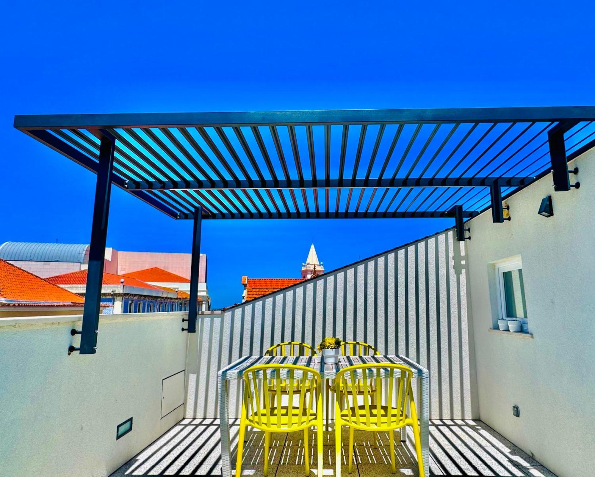 Central Tiled Apartment Aveiro Exteriér fotografie